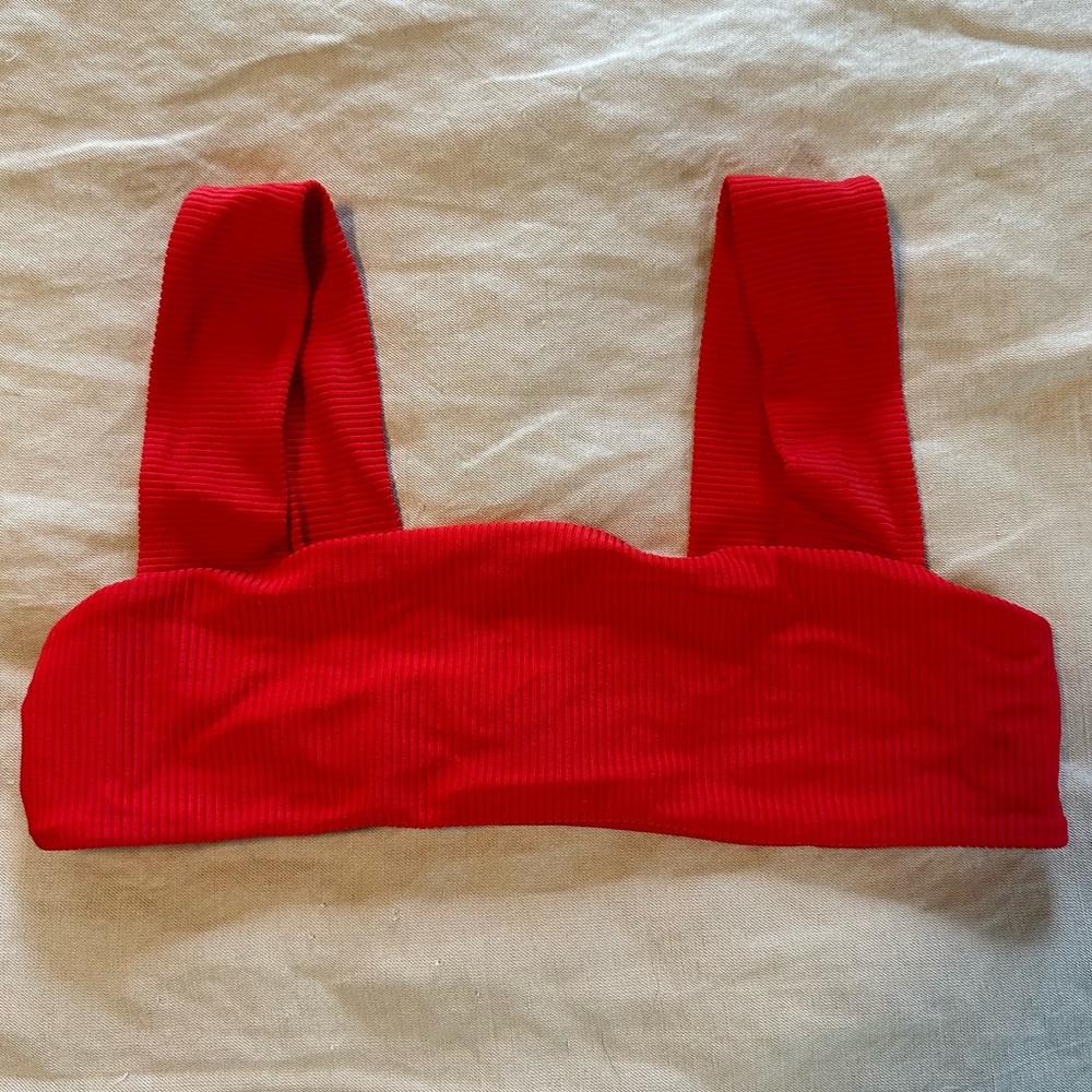 Frankies Bikinis Sofia Top Red size large